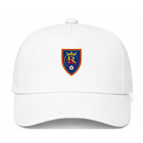 Real Salt Lake Soccer Logo White Dad Baseball Cap Hat