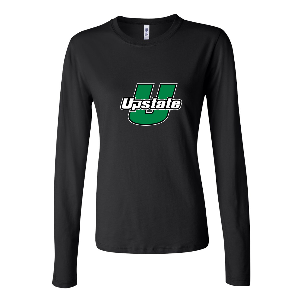 Women's USC Upstate Spartans Long Sleeve T-Shirt - Black