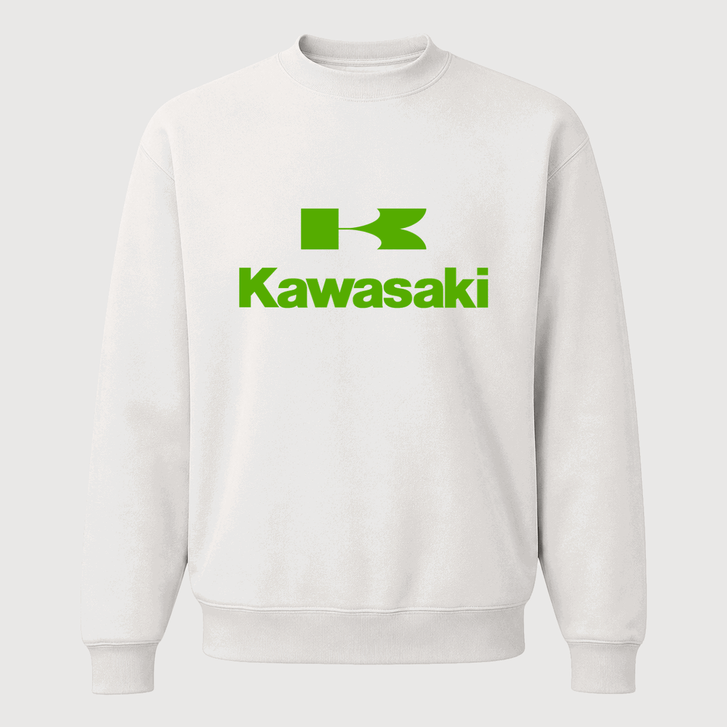 Men's Kawasaki Crewneck Sweatshirt - White