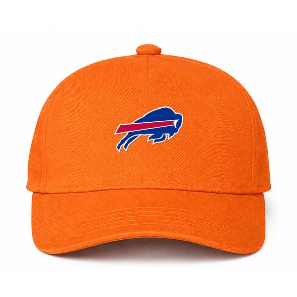 Buffalo Bills NFL Logo Orange Dad Baseball Cap Hat