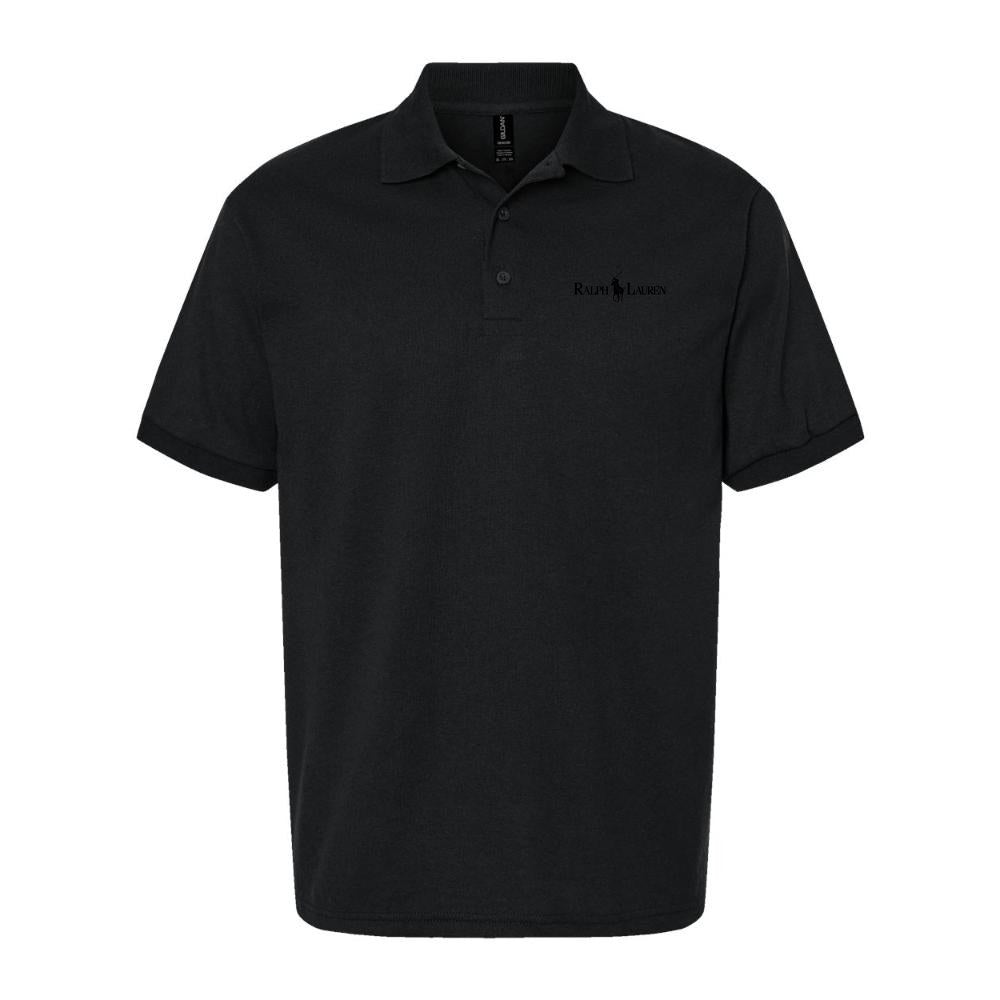 Men's Polo Ralph Lauren Black Dry Blend Polo - Black