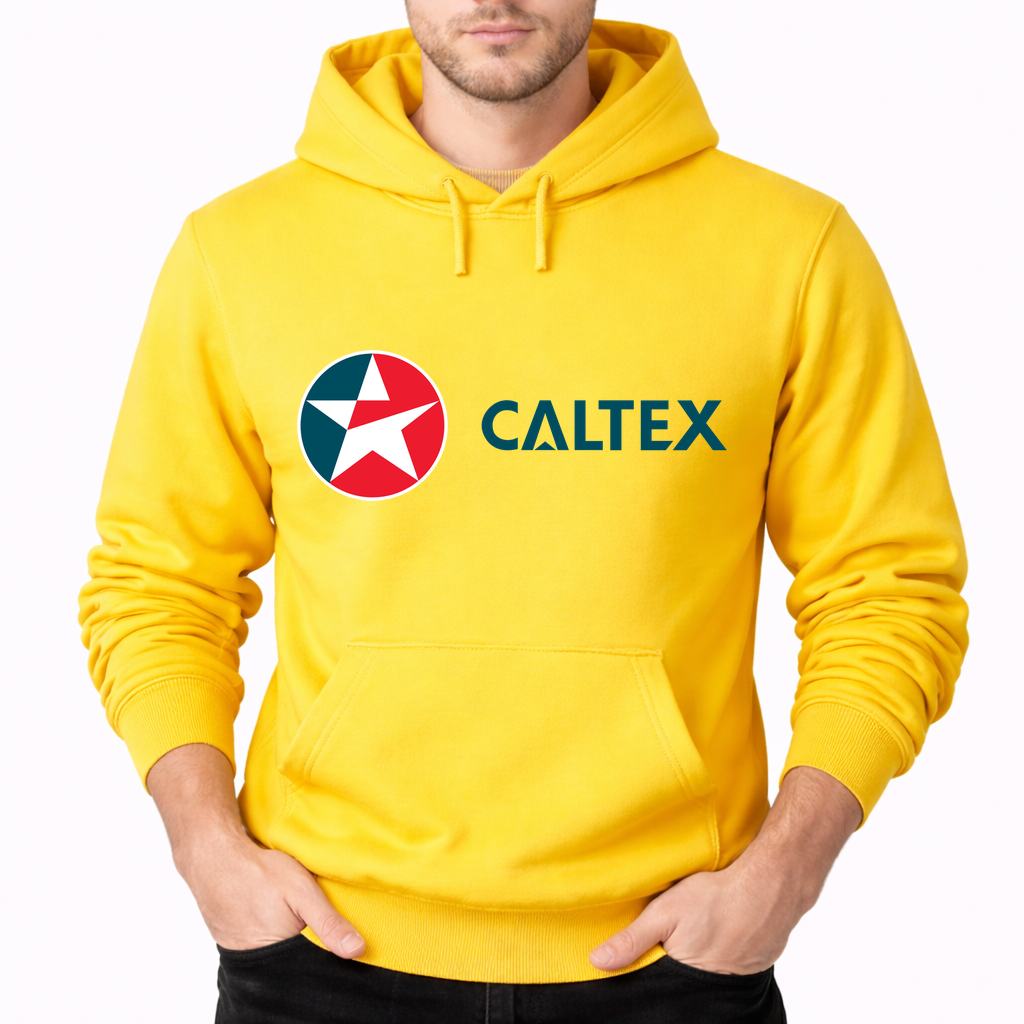 Men's Caltex Pullover Hoodie - Yellow