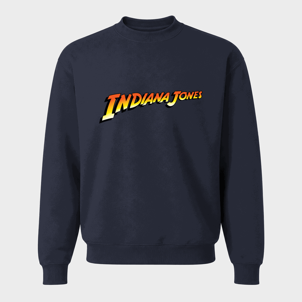 Men's Indiana Jones Crewneck Sweatshirt - Navy