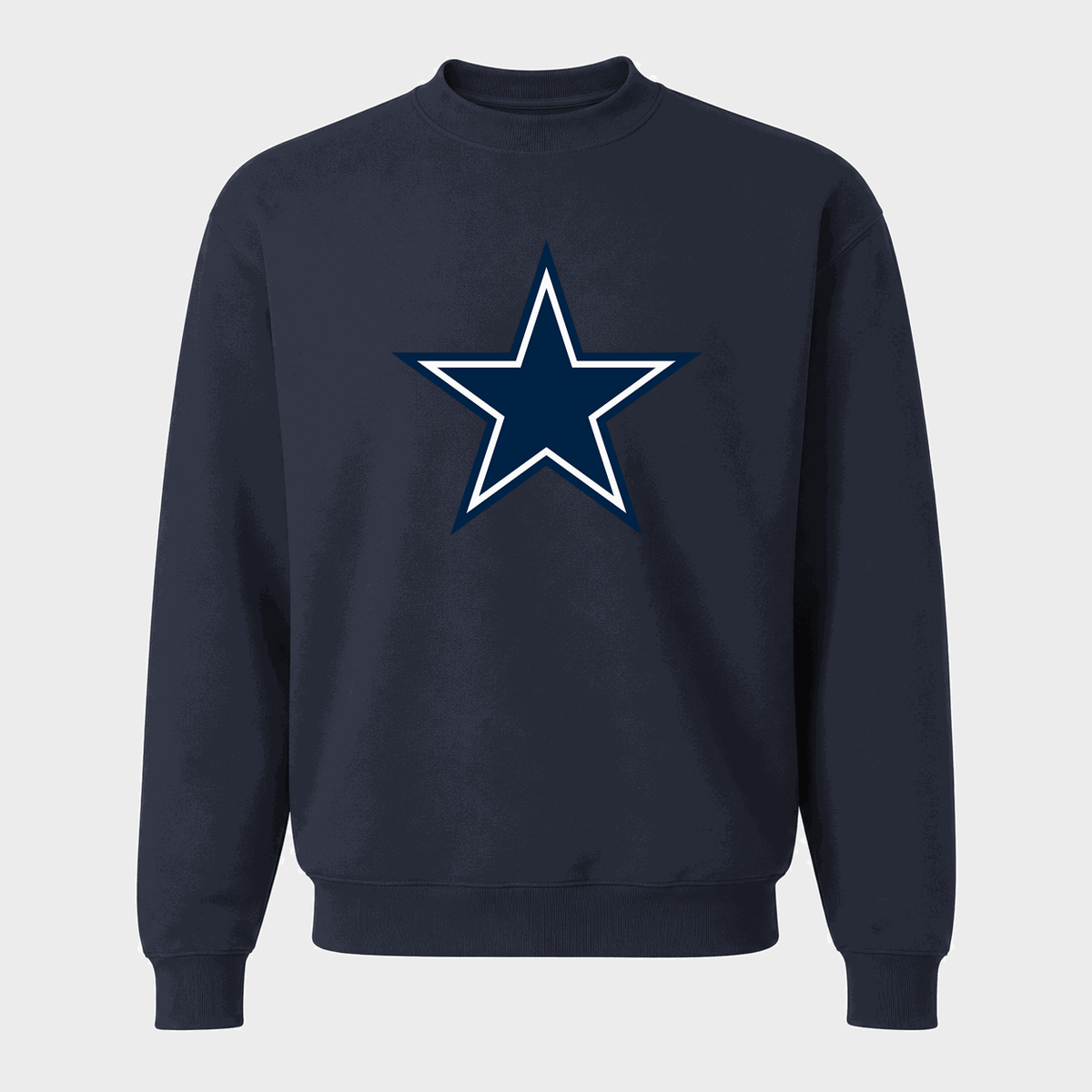 Men's Dallas Cowboys Crewneck Sweatshirt - Navy