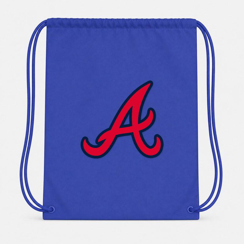 Atlanta Braves Drawstring Bag - Blue