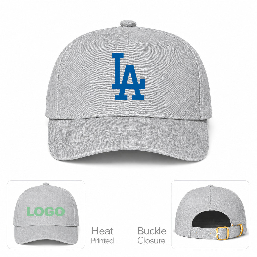 MLB Los Angeles Dodgers Baseball Cap Hat - Gray