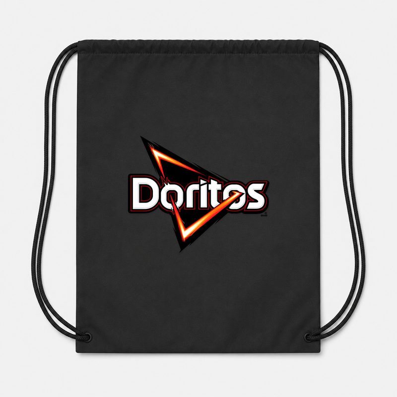 Doritos Food Drawstring Bag - Black
