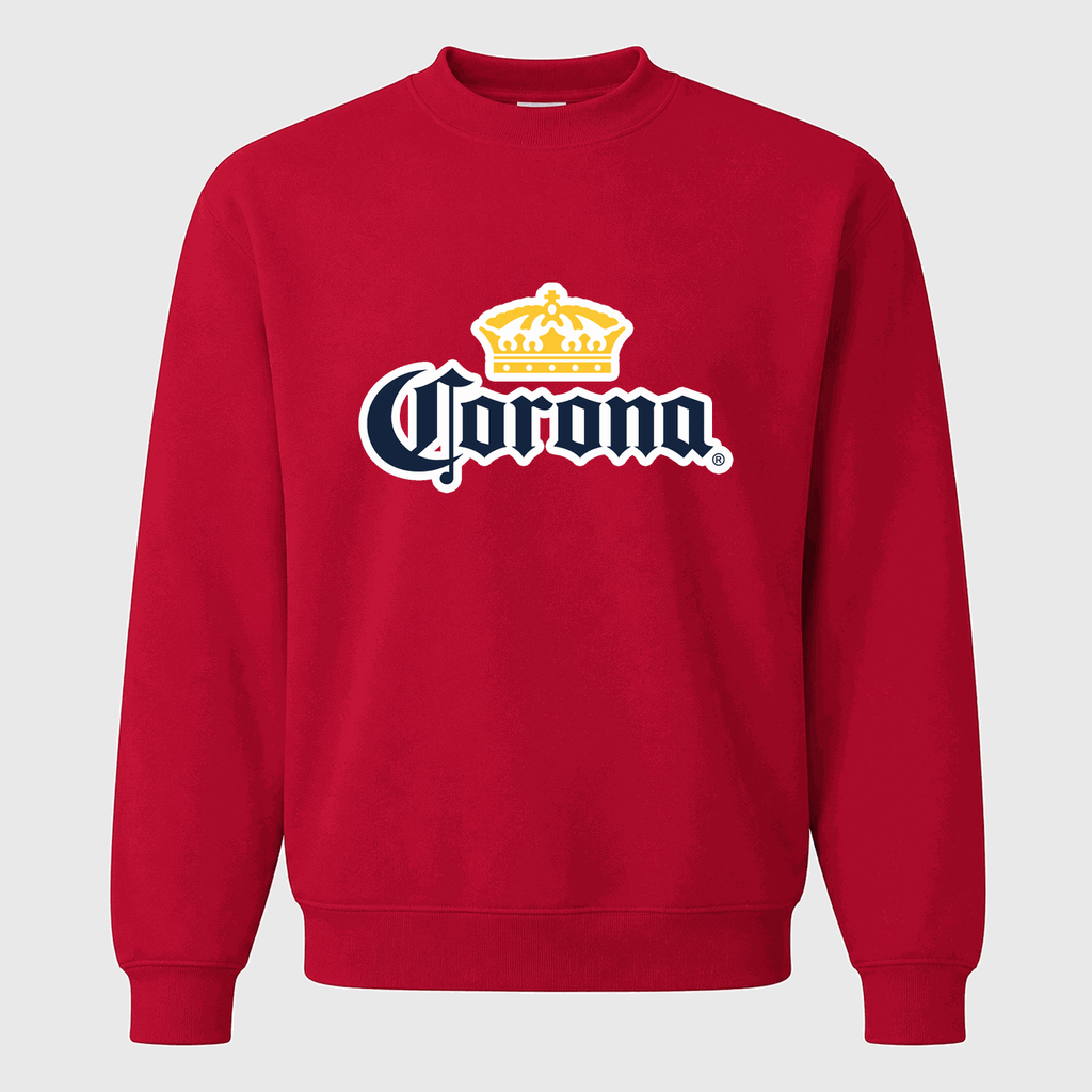 Men's Corona Crewneck Sweatshirt - Red