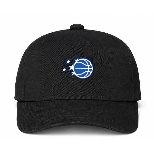 Orlando Magic NBA Logo Black Dad Baseball Cap Hat