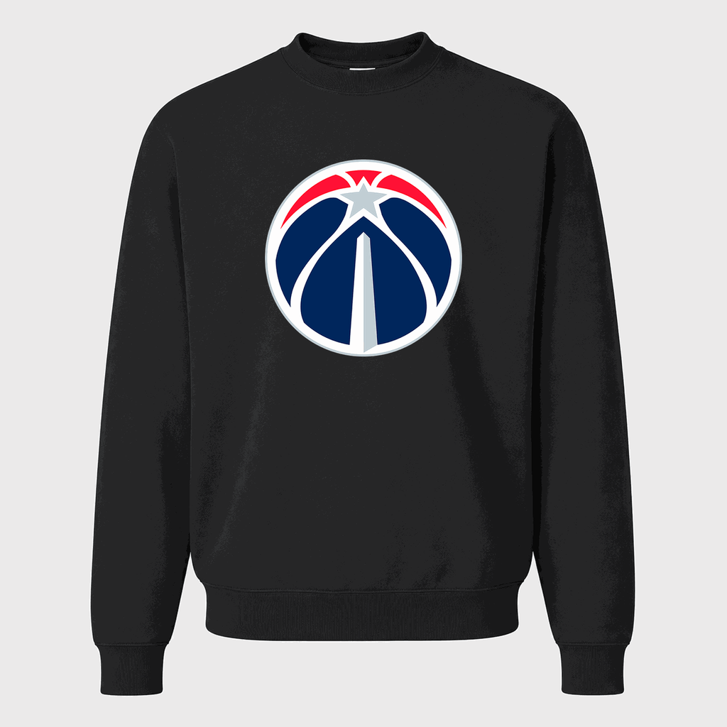 Men's Washington Wizards Crewneck Sweatshirt - Black