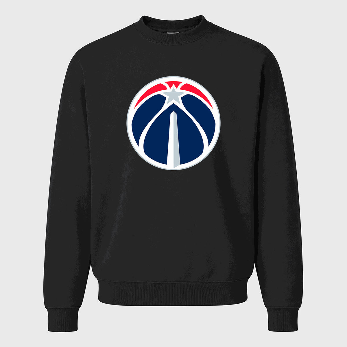 Men's Washington Wizards Crewneck Sweatshirt - Black