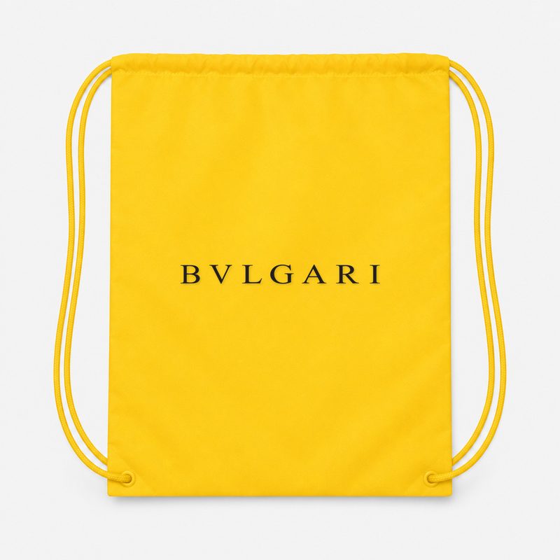 Bvlgari Drawstring Bag - Yellow