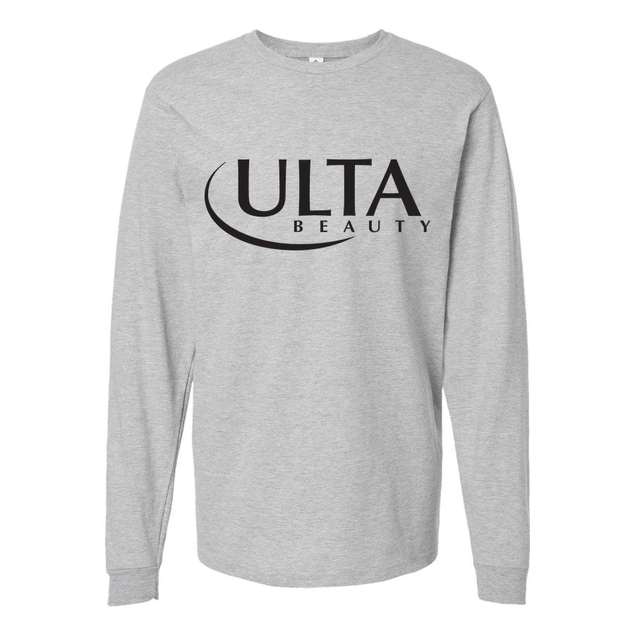 Men's Ulta Beauty Logo Long sleeves Cotton Blend T-Shirt - Gray