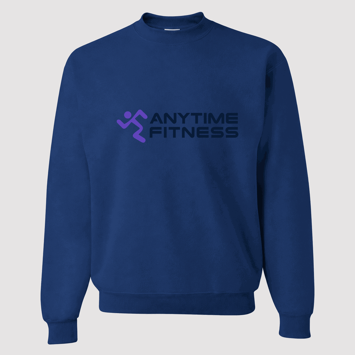 Men's Anytime Fitness Crewneck Sweatshirt - Blue