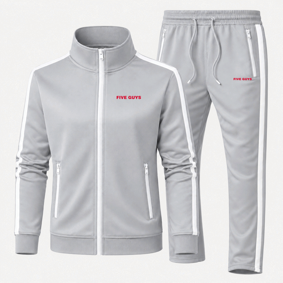 Five guys tracksuit in Gray