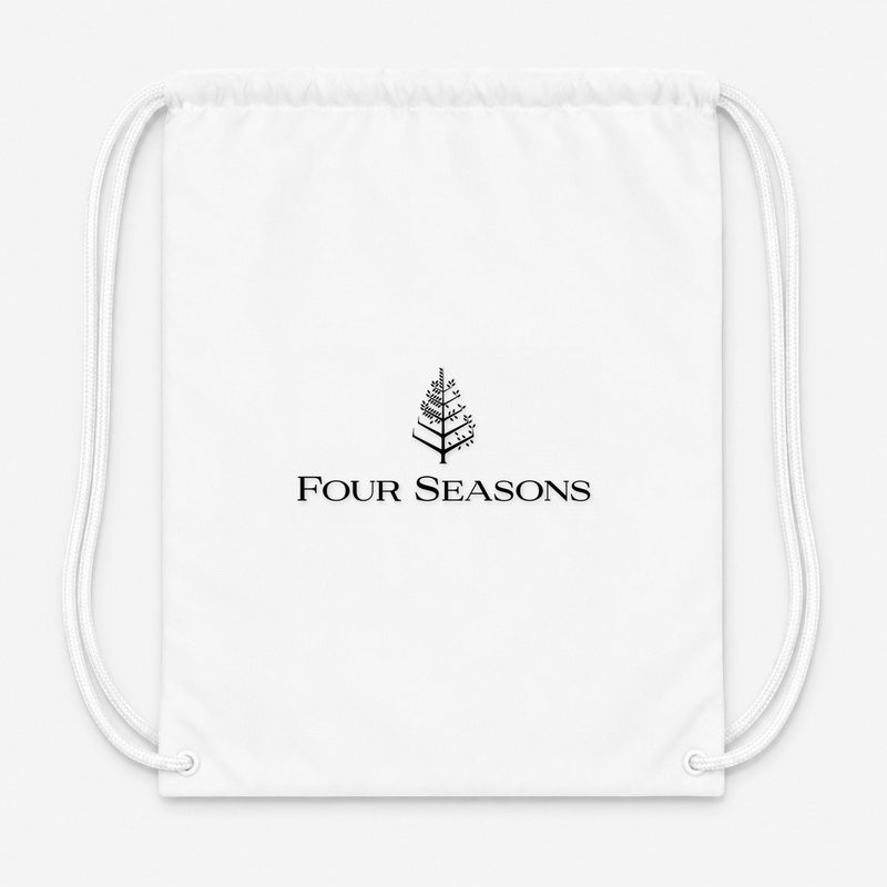 Four Seasons Drawstring Bag - White