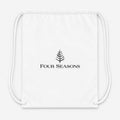 Four Seasons Drawstring Bag - White