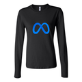Women's Meta Long Sleeve T-Shirt - Black