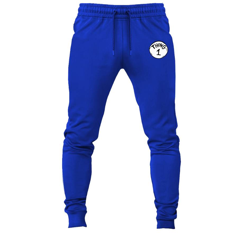 Dr. Seuss Thing 1 joggers sweatpants - Royal Blue