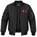Men's Dunkin Donuts Lightweight Bomber Jacket - Black