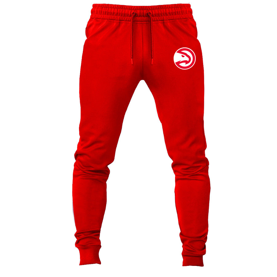 Atlanta Hawks joggers sweatpants - Red