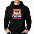 Men's Quaker Food Pullover Hoodie - Black