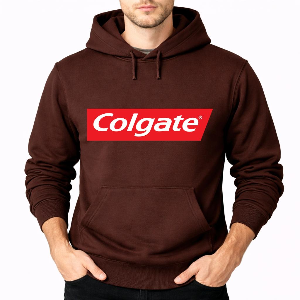 Men's Colgate Pullover Hoodie - Brown