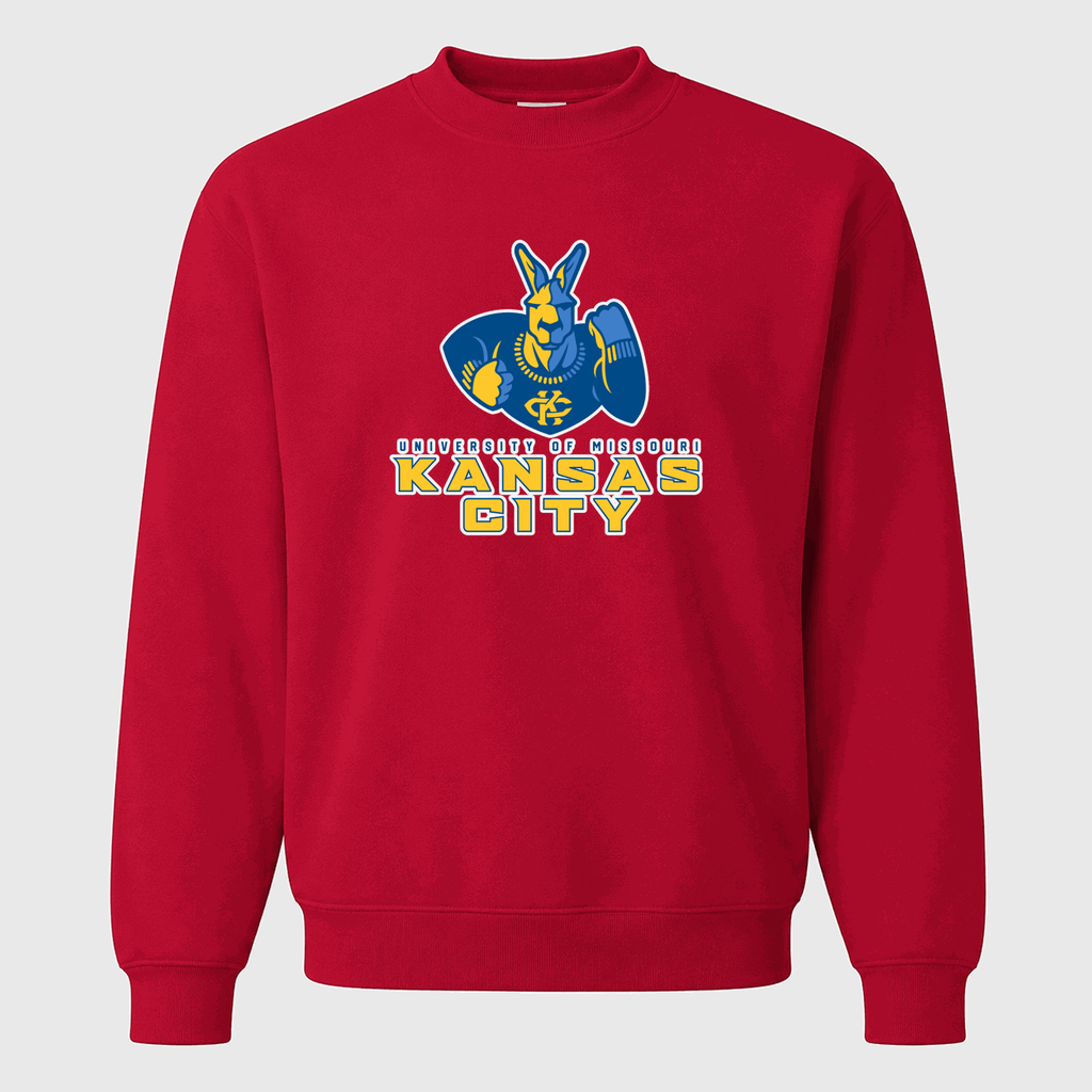 Men's UMKC Kangaroos Crewneck Sweatshirt - Red