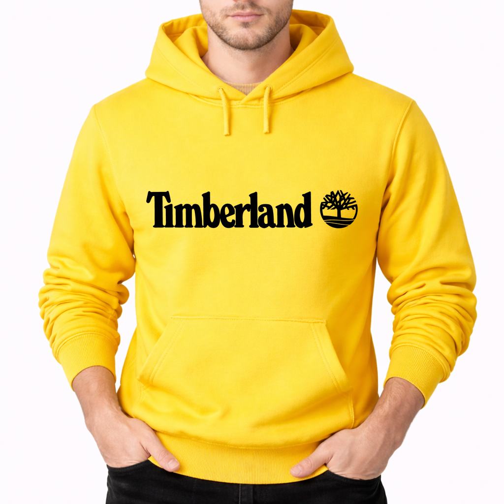 Men's Timberland Pullover Hoodie - Yellow