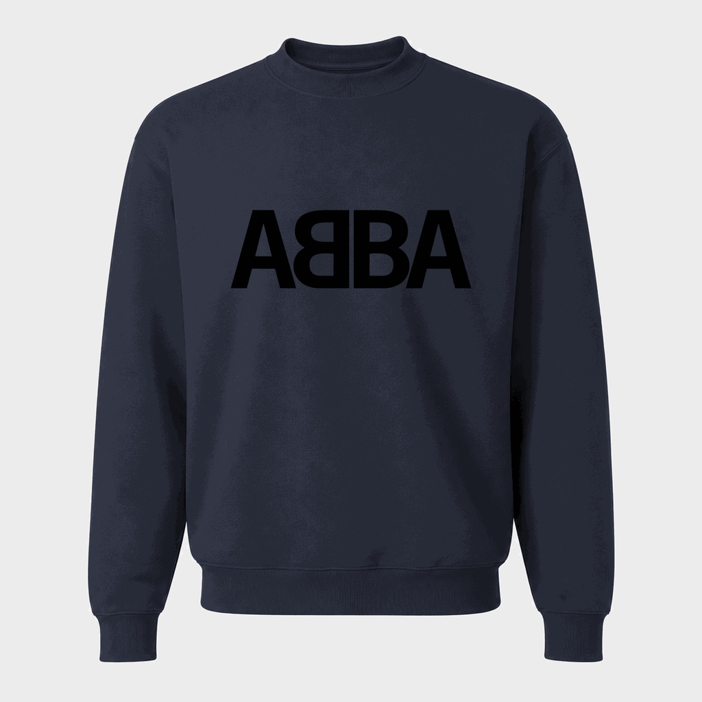 Men's ABBA Crewneck Sweatshirt - Navy