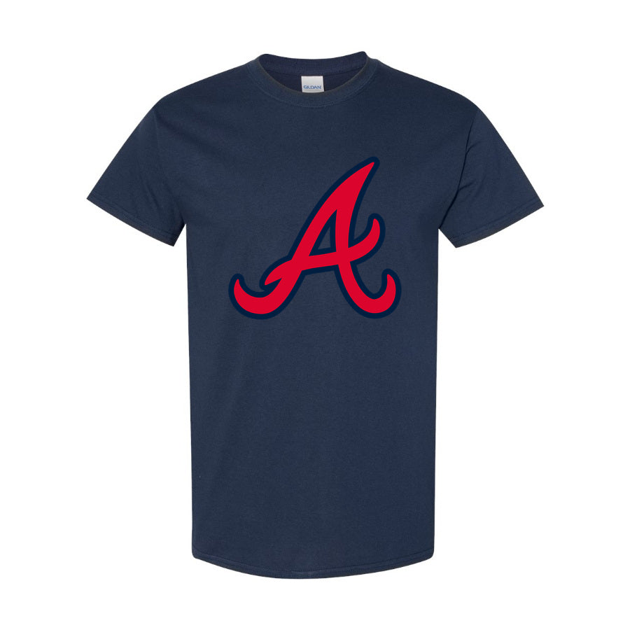 Men's Atlanta Braves Cotton T-Shirt - Navy