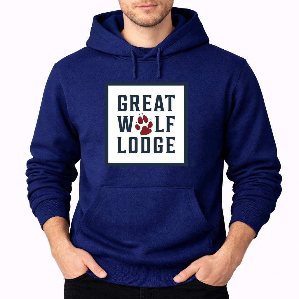 Men's Great Wolf Lodge Pullover Hoodie - Navy