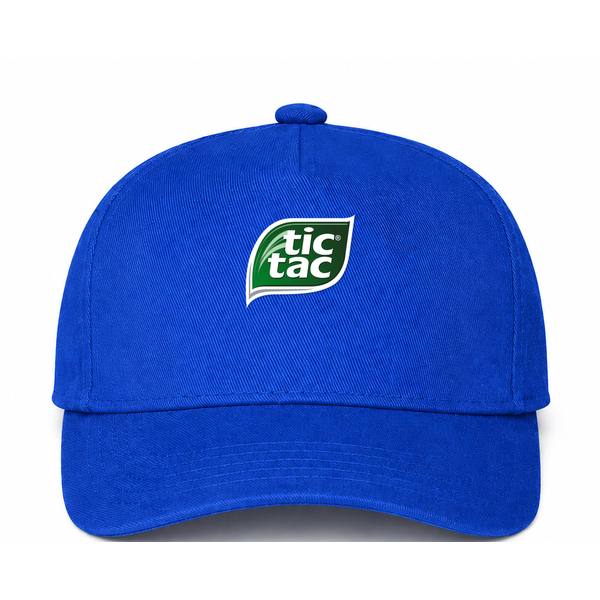 Tic Tac Logo Blue Dad Baseball Cap Hat