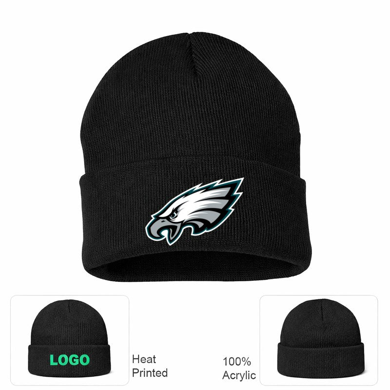 Philadelphia Eagles Black Beanie Hat