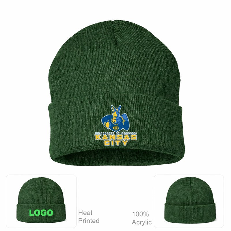 UMKC Kangaroos Forest Green Beanie Hat