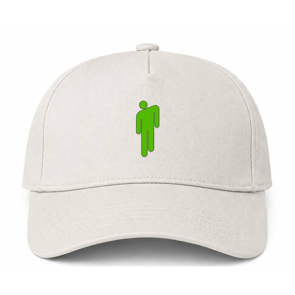 Billie Eilish Logo Beige Dad Baseball Cap Hat