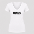 Women's Rado V Neck T-Shirt in white