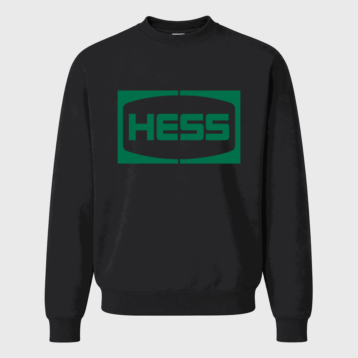 Men's Hess Crewneck Sweatshirt - Black