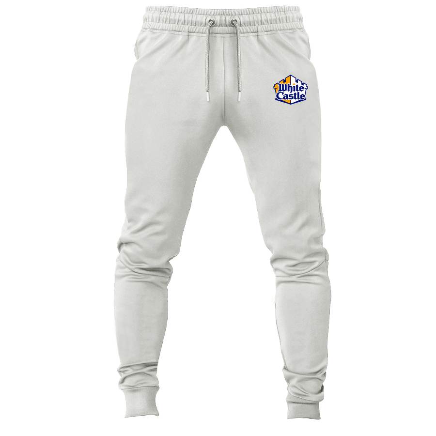 White Castle joggers sweatpants - White