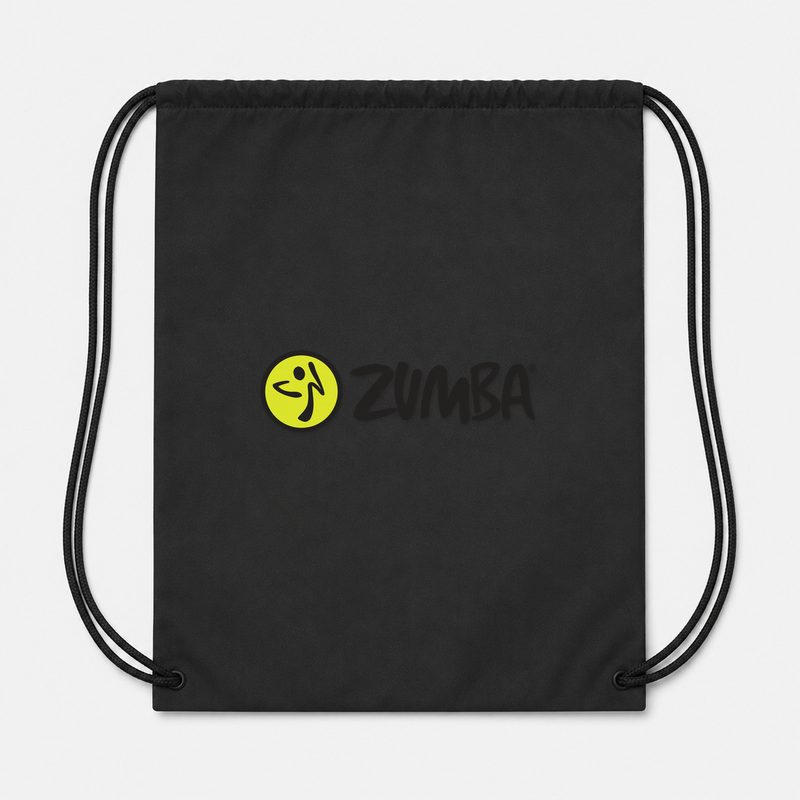 Zumba Fitness Drawstring Bag - Black