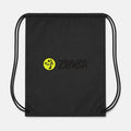Zumba Fitness Drawstring Bag - Black