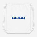Geico Drawstring Bag - White