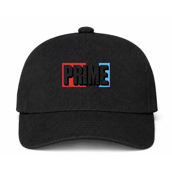 Prime Drink Logo Black Dad Baseball Cap Hat