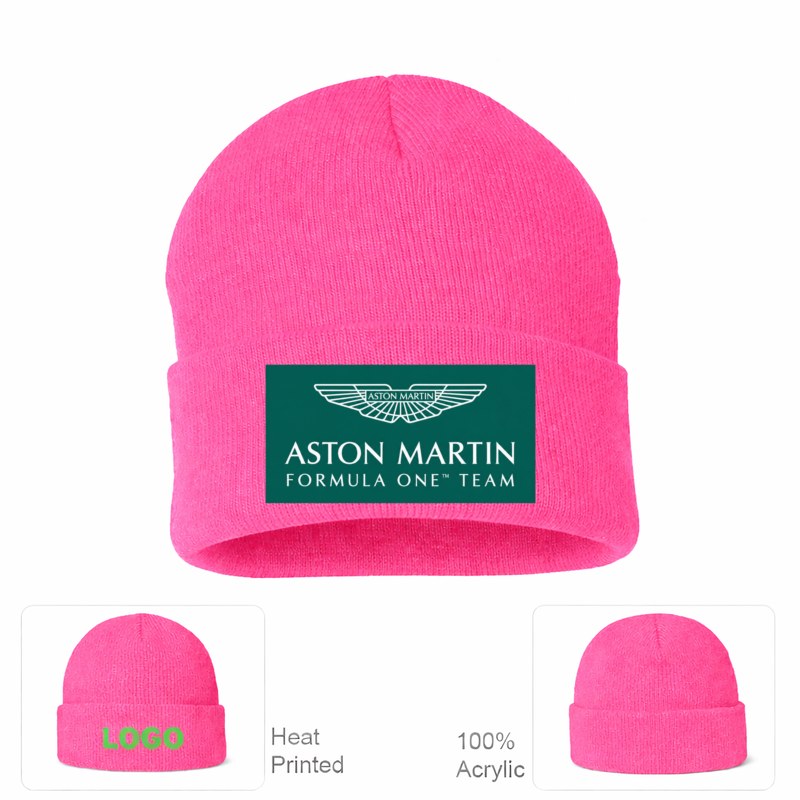 Formula 1 Aston Martin Formula One Team Beanie Hat - Pink