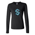 Women's Seattle Kraken Long Sleeve T-Shirt - Black