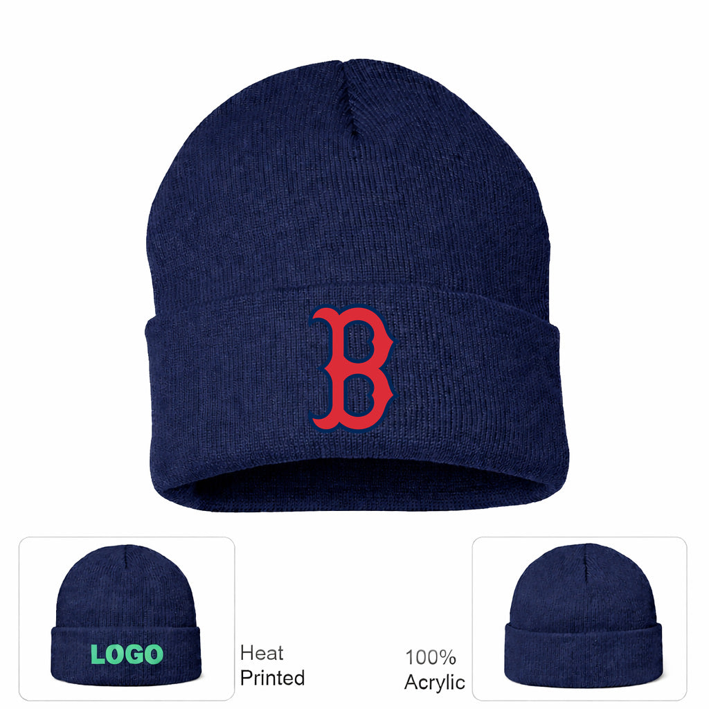 MLB Boston Red Sox Beanie Hat - Navy