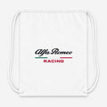Alfa Romeo Racing Drawstring Bag - White