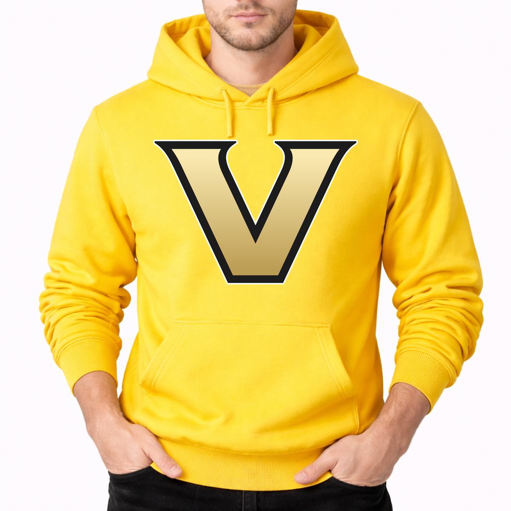 Men's Vanderbilt Commodores Pullover Hoodie - Yellow