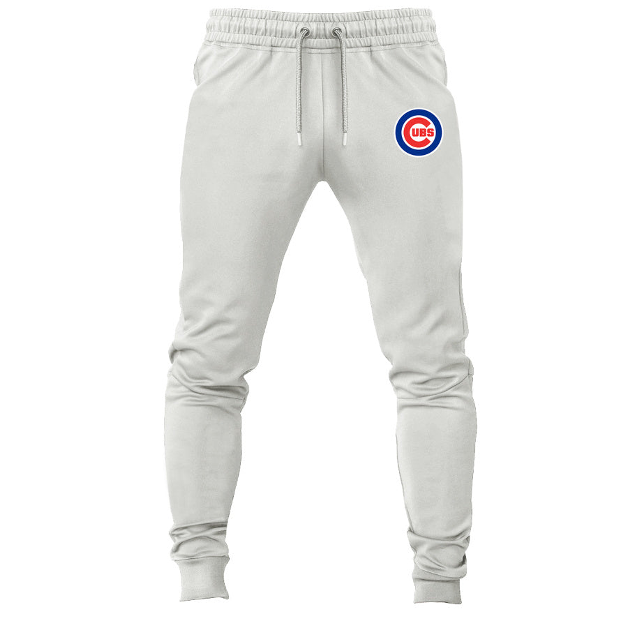 Chicago Cubs joggers sweatpants - White