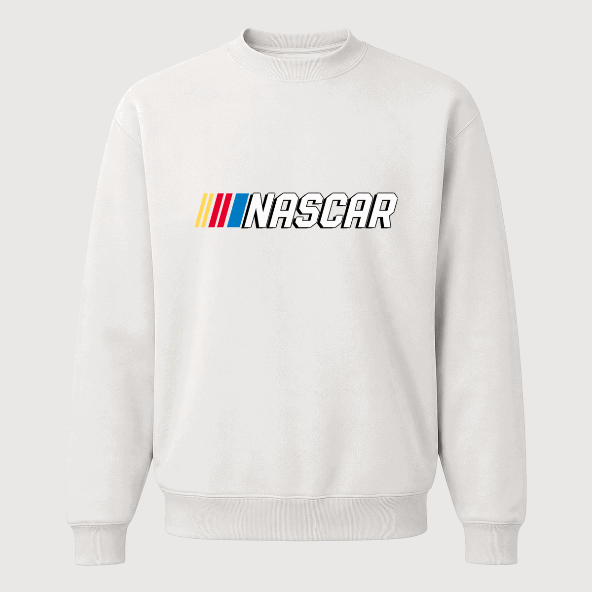Men's NASCAR Logo Crewneck Sweatshirt - White